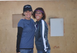 Kip Leatham (left) and Deb Keehart (right) in Las Cruces, NM for a women's competition training seminar.